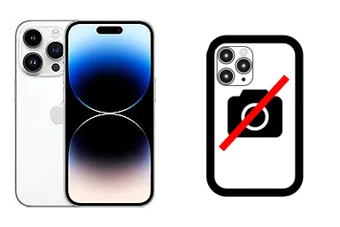 Cambiar cámara trasera iPhone 14 Pro