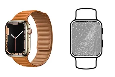 Overlay de cambio de cristal — Apple Watch Series 7