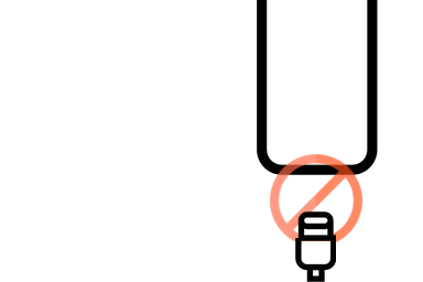 Overlay de puerto de carga